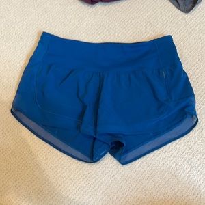 Lululemon teal  shorts